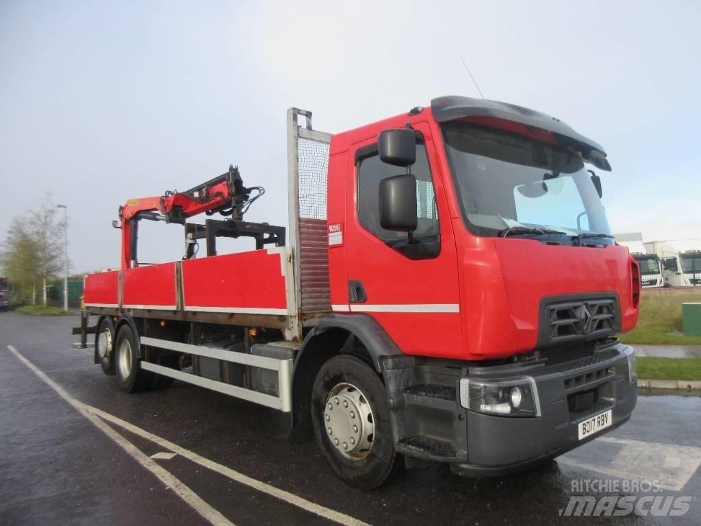 Renault D24 320 Żurawie samochodowe