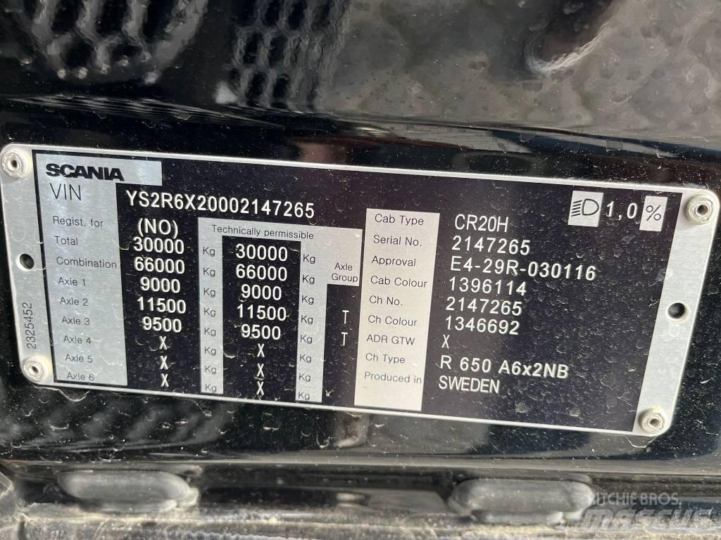 Scania R 650 Ciągniki siodłowe