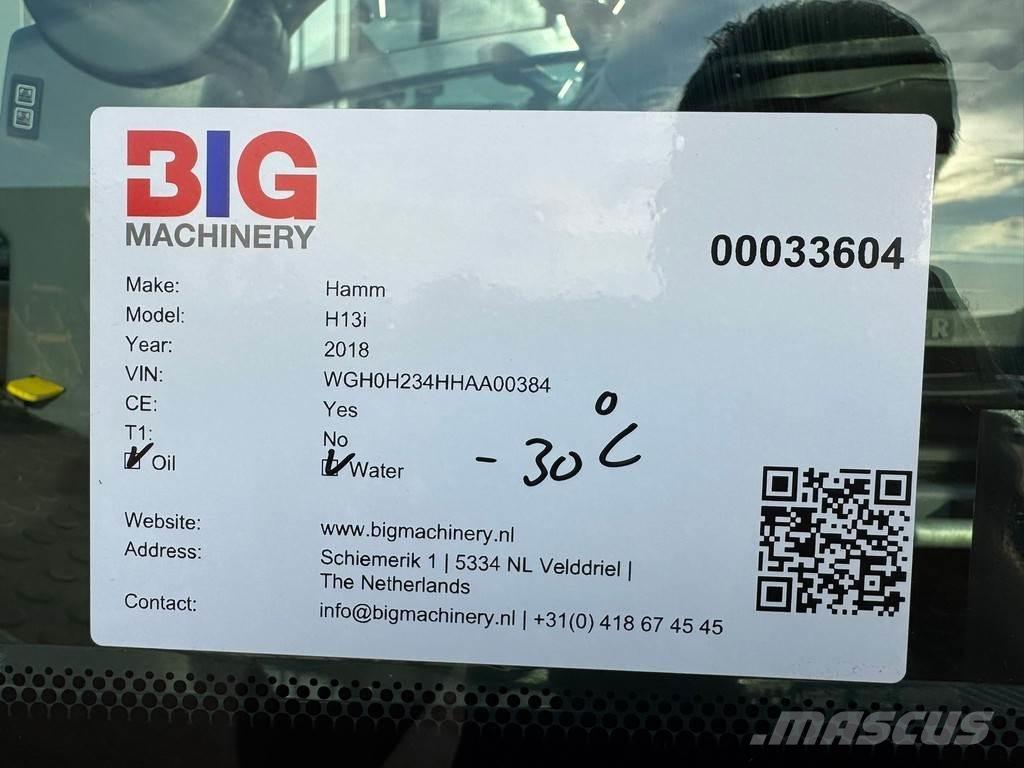 Hamm H13i Walce jednobębnowe