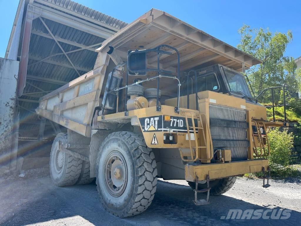 CAT 771D Wozidła sztywnoramowe
