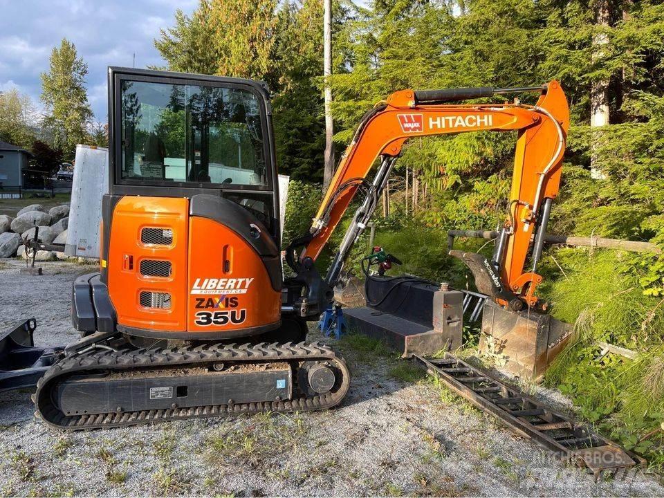 Hitachi ZX 35 Minikoparki