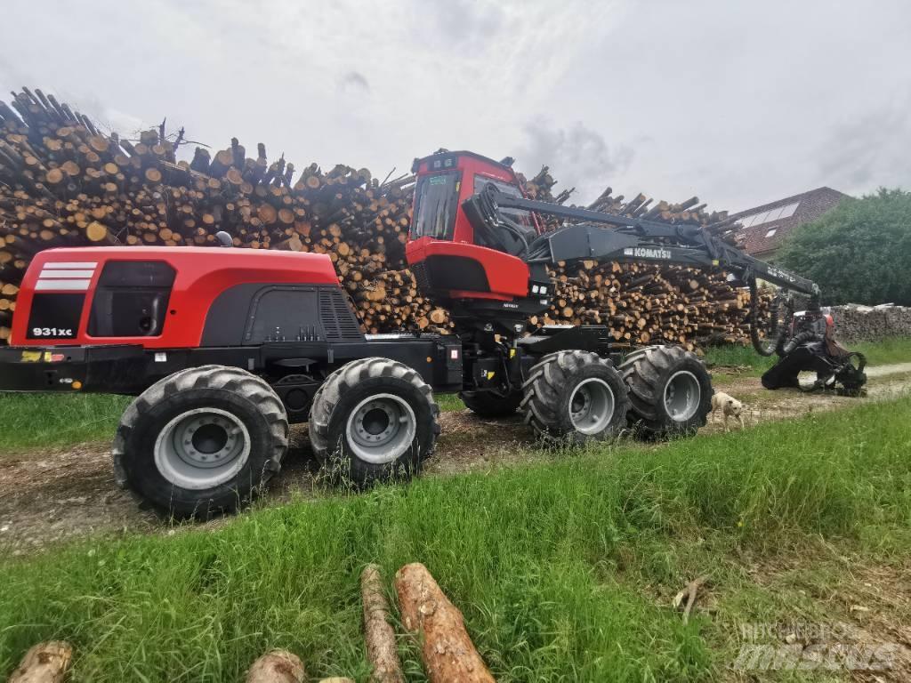 Komatsu 931 XC Harwestery