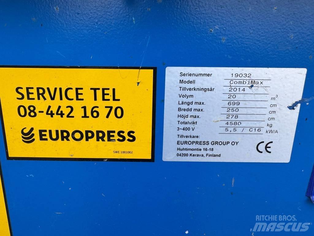 Europress CombiMax Kompresory do odpadów