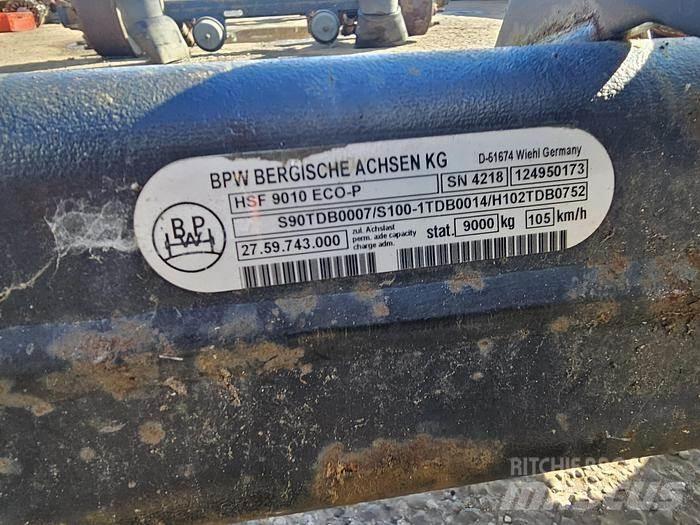 BPW HSF 9010 ECO-P Mosty, wały i osie
