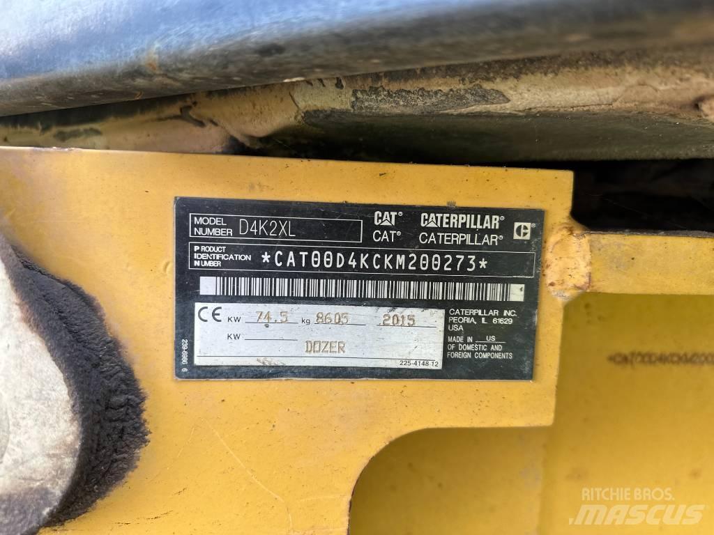 CAT D 4 K 2 XL Spycharki gąsienicowe