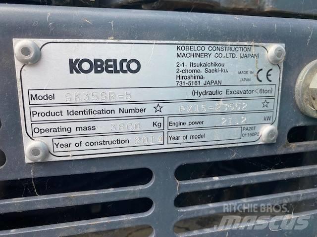 Kobelco SK 35 SR-5 Minikoparki