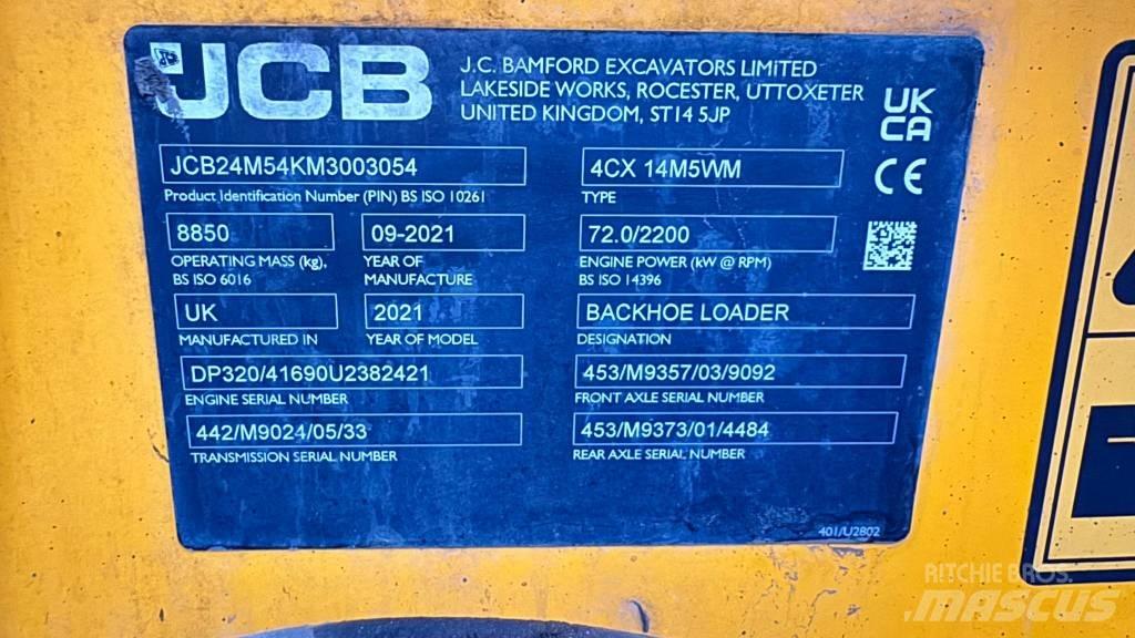 JCB 4 CX Koparko-ładowarki