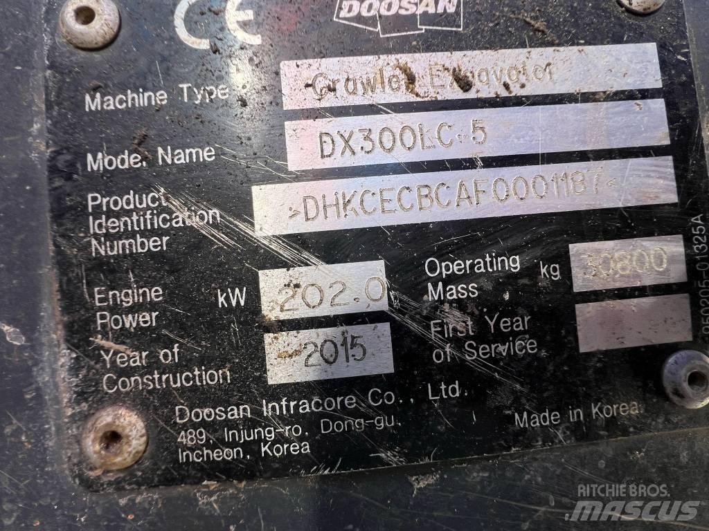 Doosan DX 300 LC-5 Koparki gąsienicowe