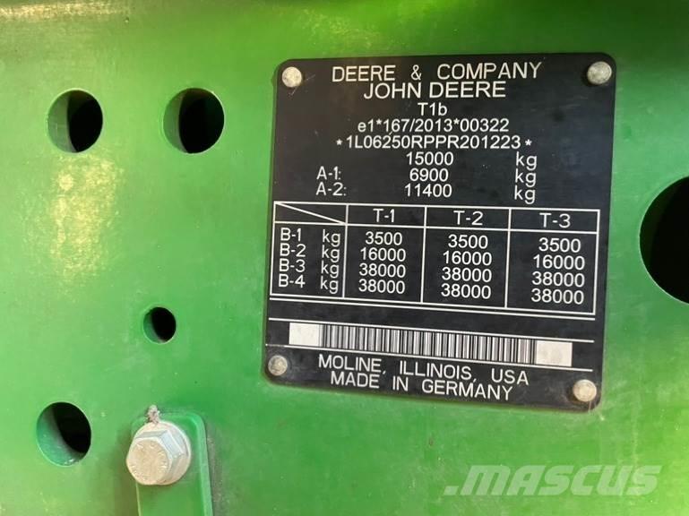John Deere 6R 250 Ciągniki rolnicze