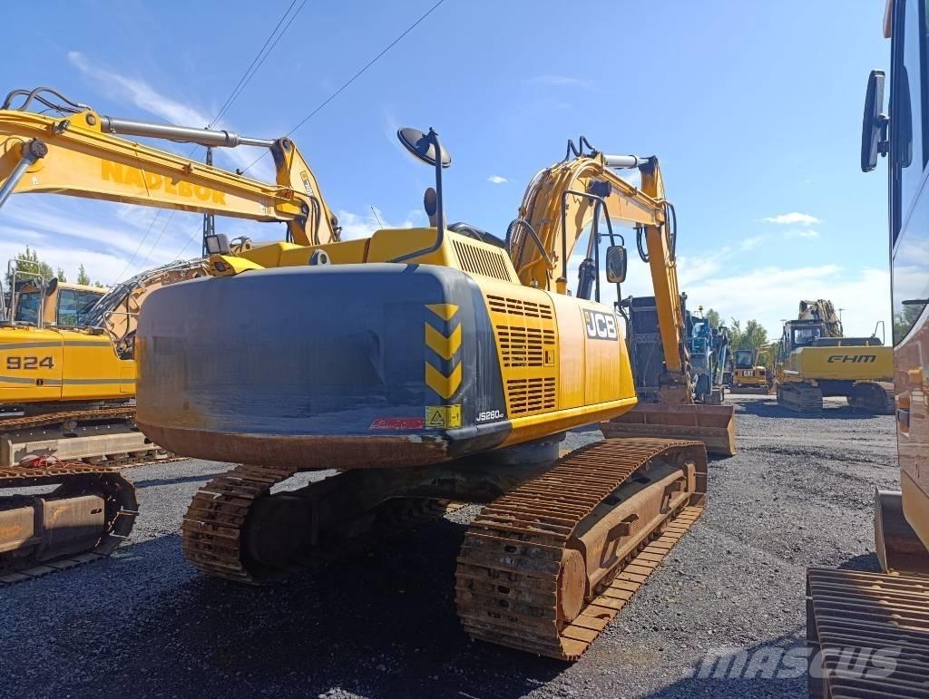 JCB JS 260 Koparki gąsienicowe