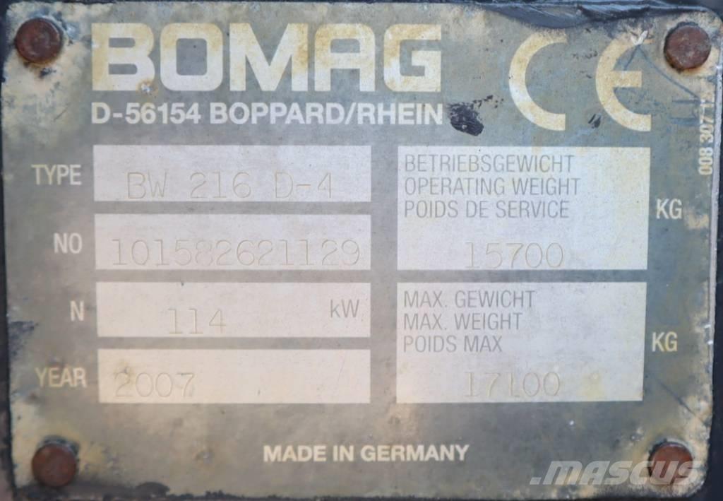 Bomag BW 216 D-4 Zagęszczarki gruntu