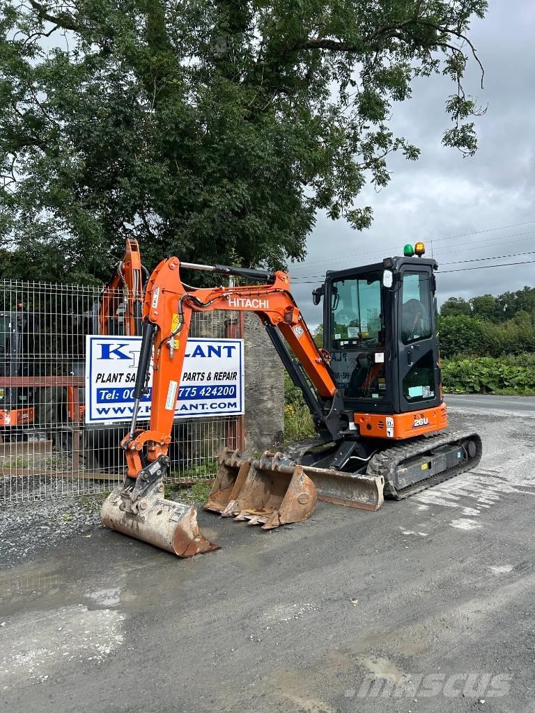 Hitachi ZX 26 U-6 Minikoparki