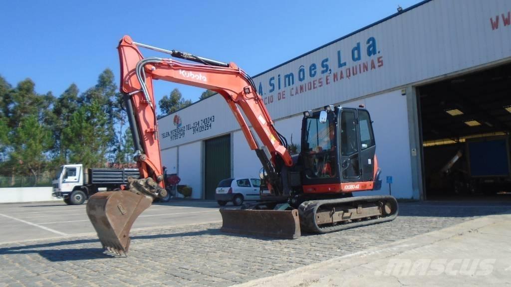 Kubota KX 080-4 Midikoparki  7t - 12t