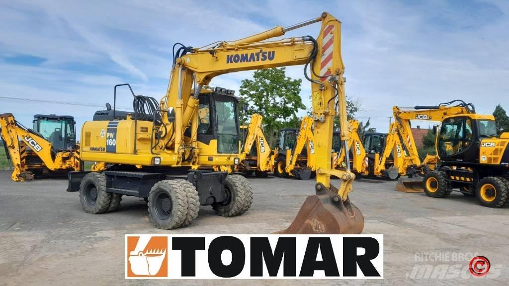 Komatsu PW 160-7 Koparki kołowe