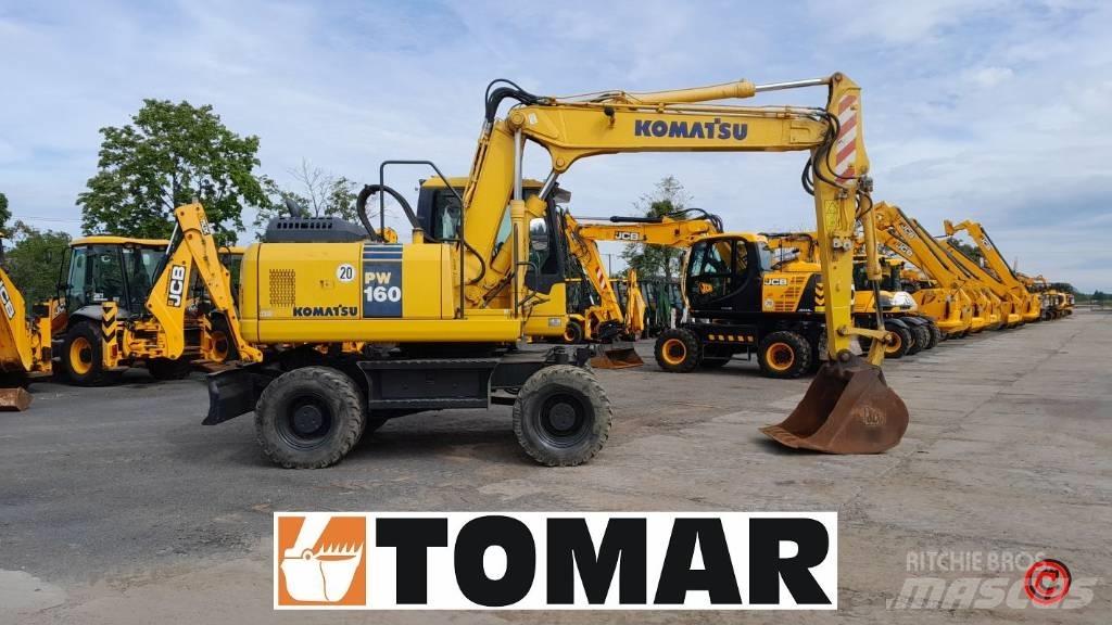 Komatsu PW 160-7 Koparki kołowe