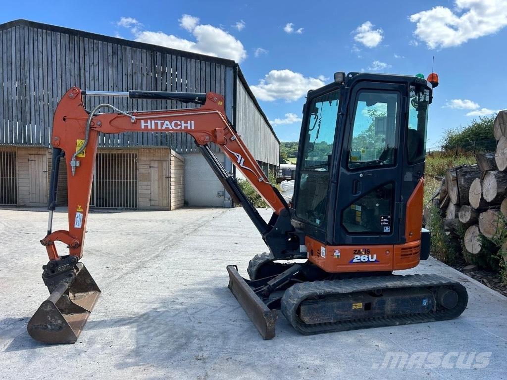 Hitachi ZX 26 U-6 Minikoparki