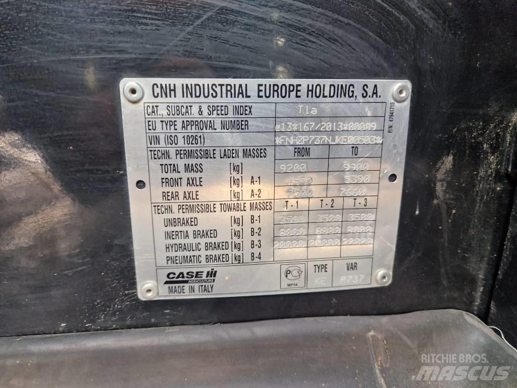 Case IH Farmlift 737 Ładowarki teleskopowe