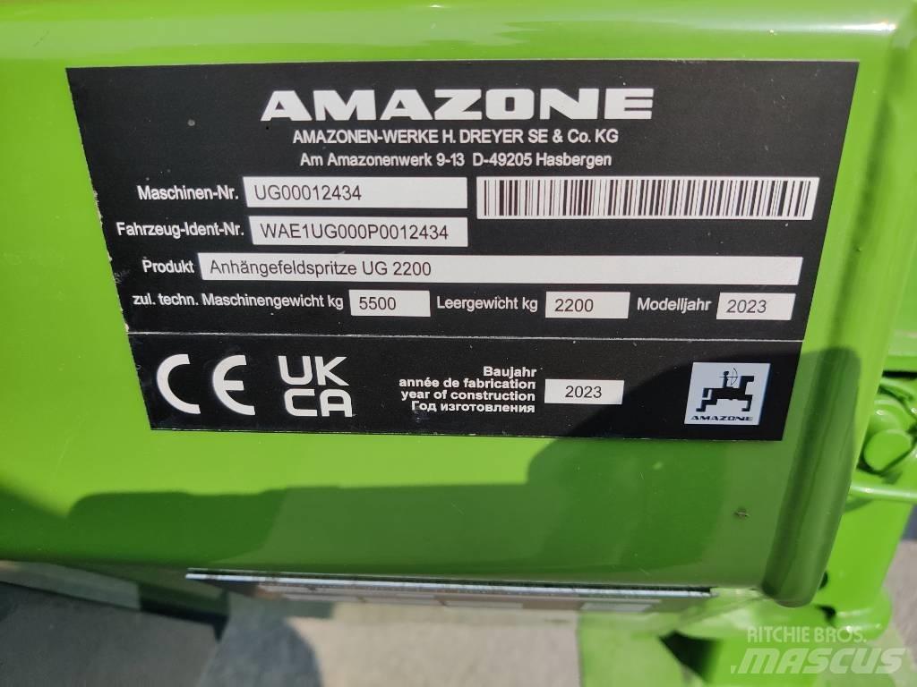 Amazone UG 2200 Opryskiwacze zaczepiane