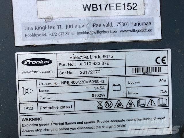 Linde E30/600HL/387 Wózki elektryczne