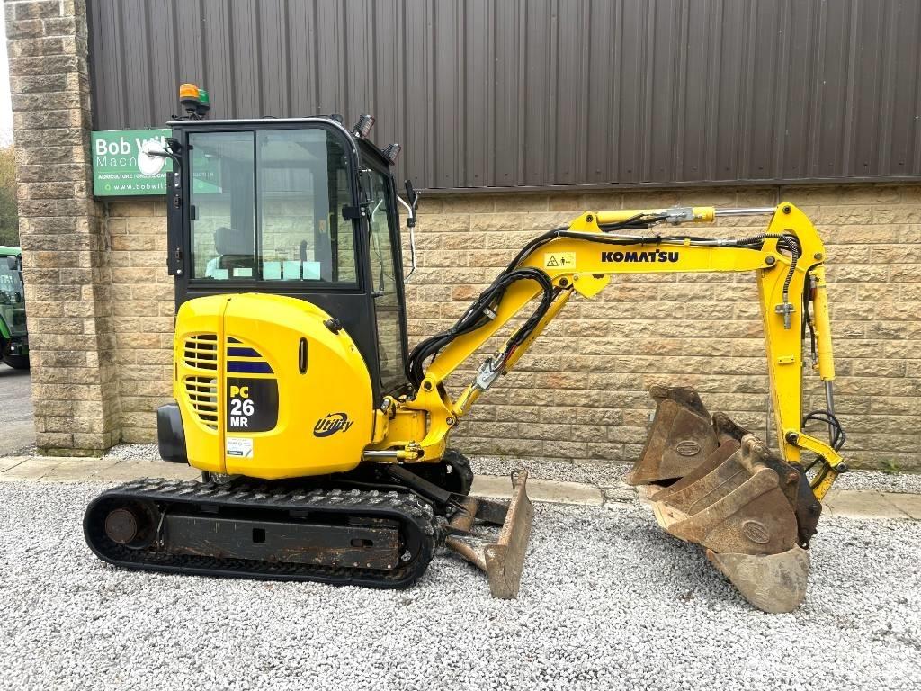 Komatsu PC26MR-3 Minikoparki