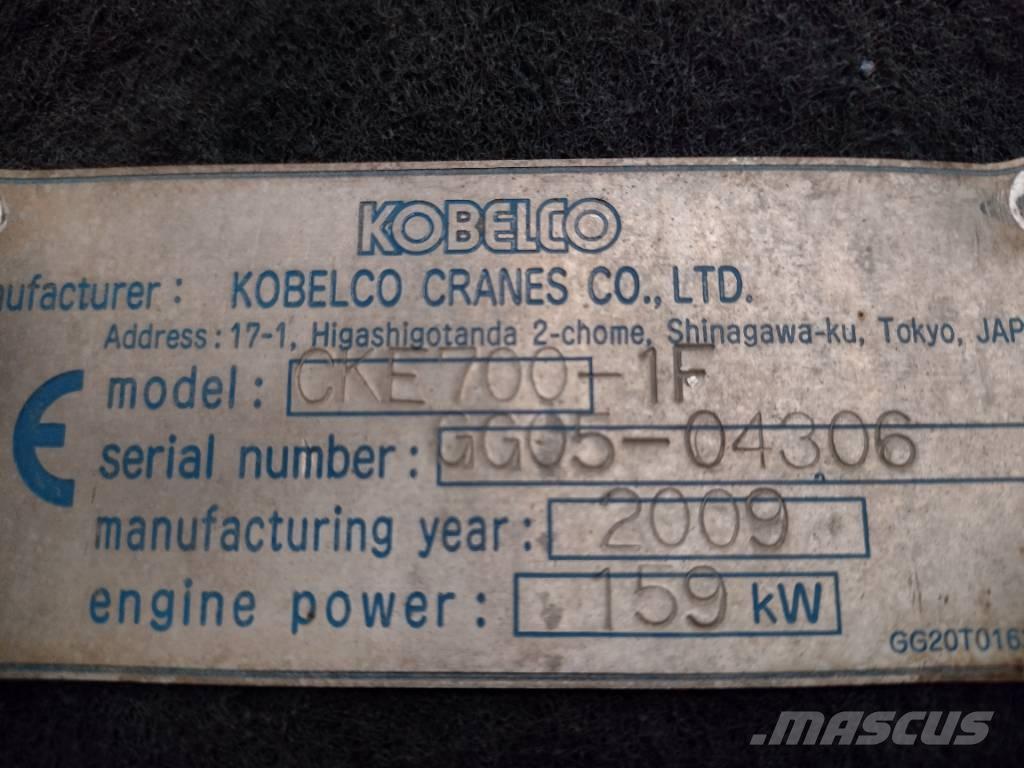 Kobelco CKE700-1F Żurawie gąsienicowe