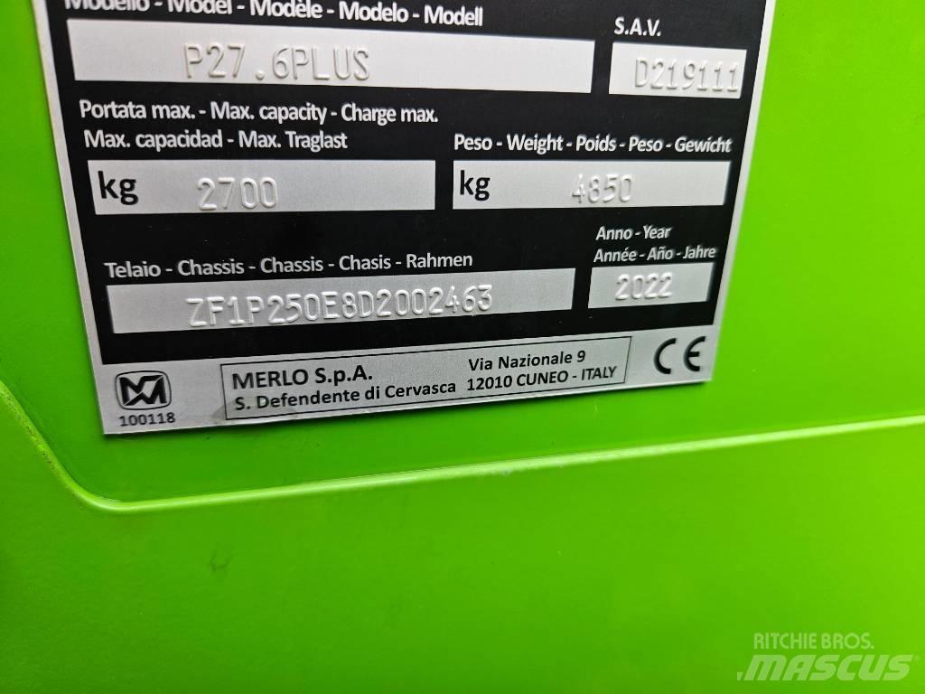 Merlo P27.6 Plus Ładowarki teleskopowe
