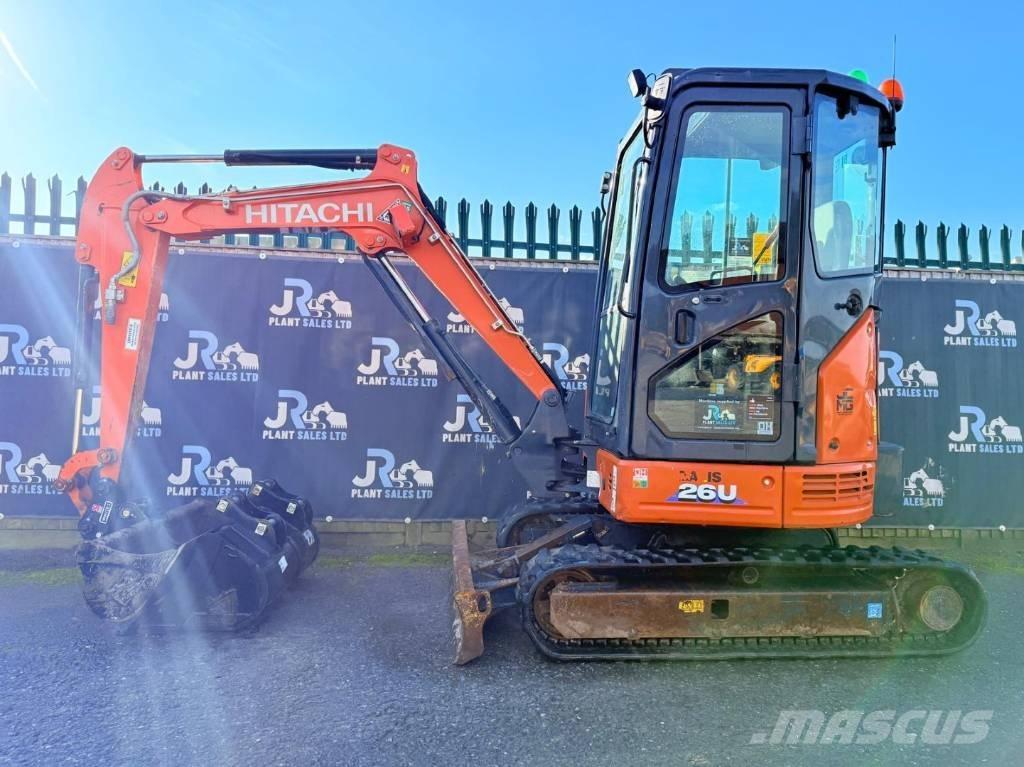 Hitachi ZX 26 U-6 CR Minikoparki