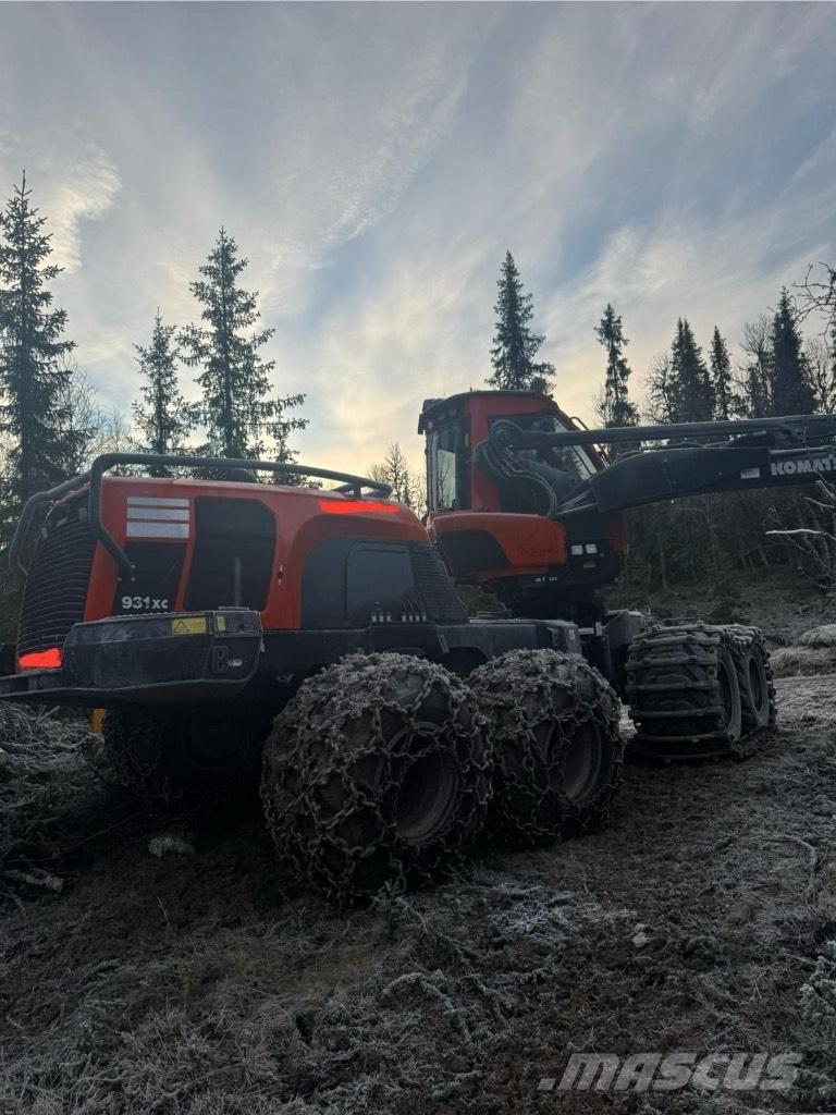 Komatsu 931 XC Harwestery