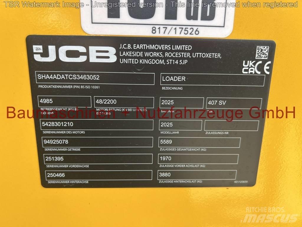 JCB 407 Klima -Demo- Ładowarki kołowe
