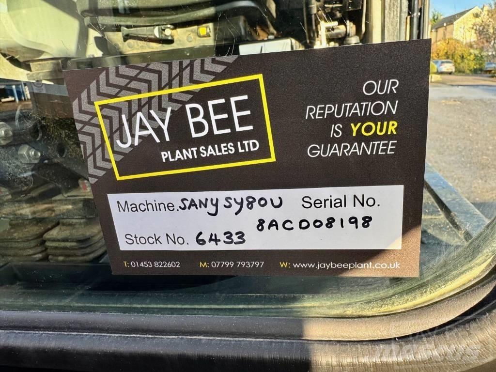 Sany SY 80 U Minikoparki
