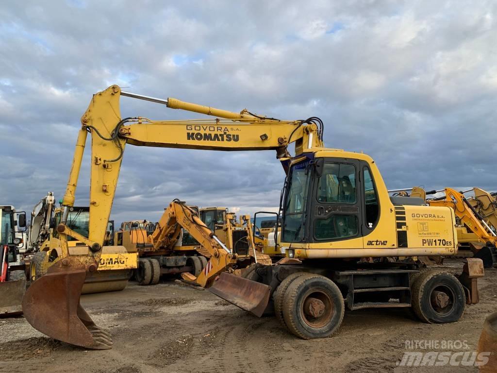 Komatsu PW 170 ES Koparki kołowe