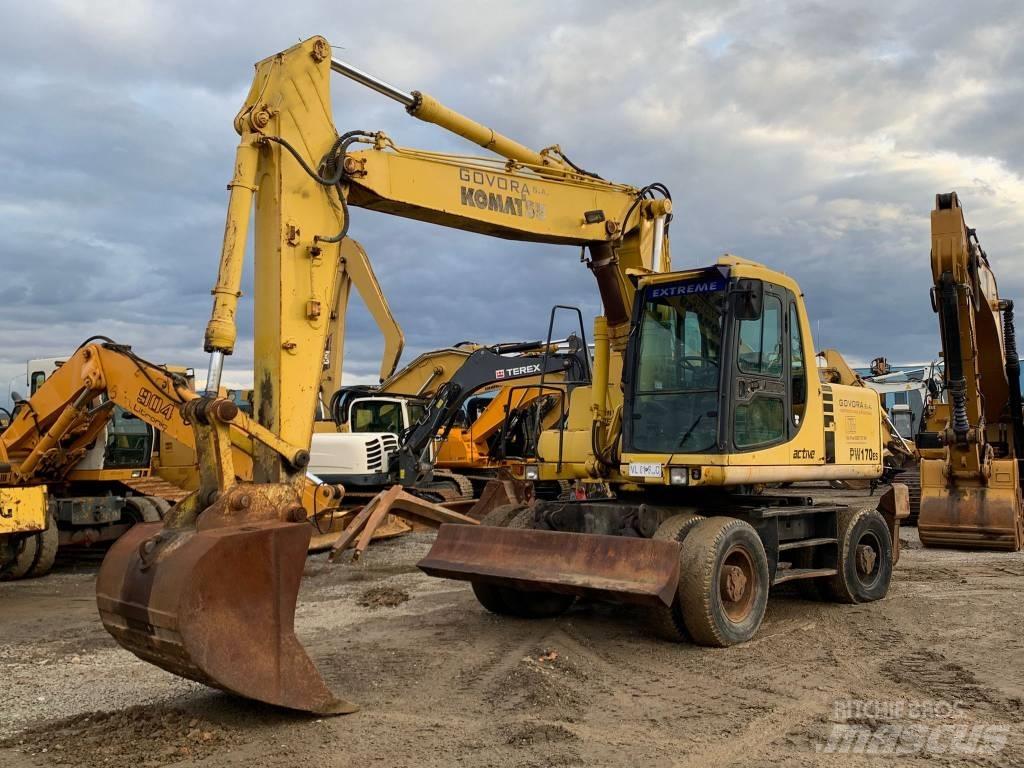 Komatsu PW 170 ES Koparki kołowe