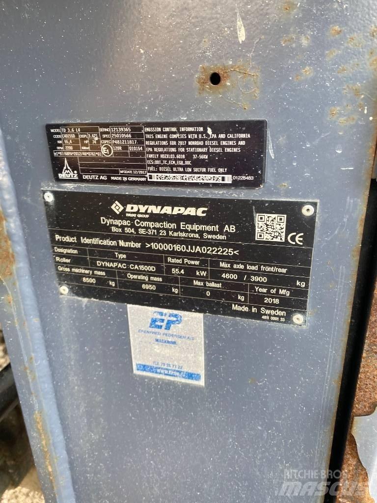 Dynapac CA 1500 D Walce inne