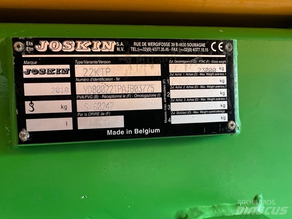 Joskin 22KTP Wywrotki