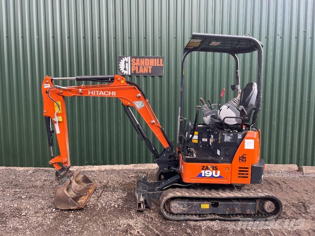 Hitachi ZX 19 U-6 Minikoparki