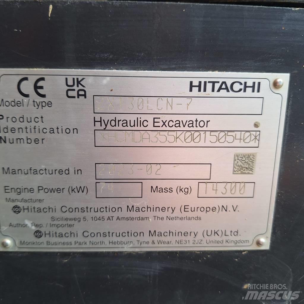 Hitachi ZX 130 LC N Koparki gąsienicowe