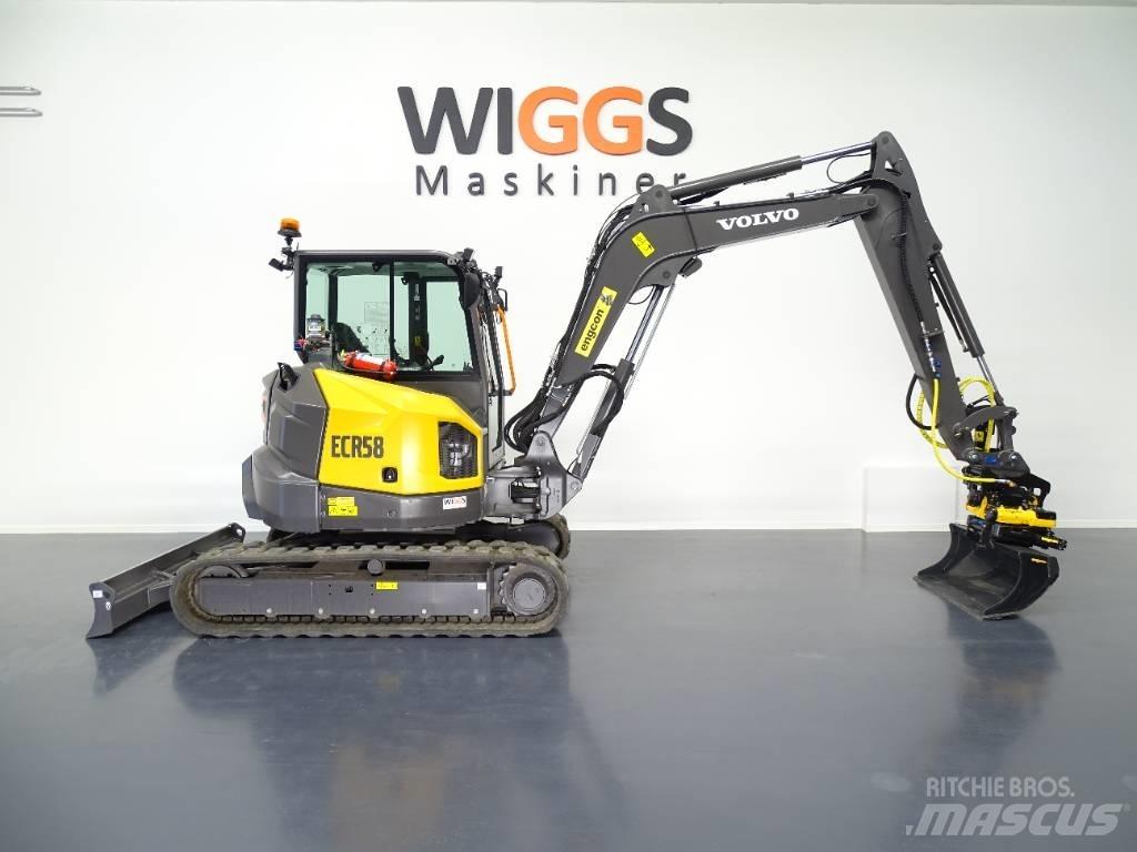 Volvo ECR58F Minikoparki