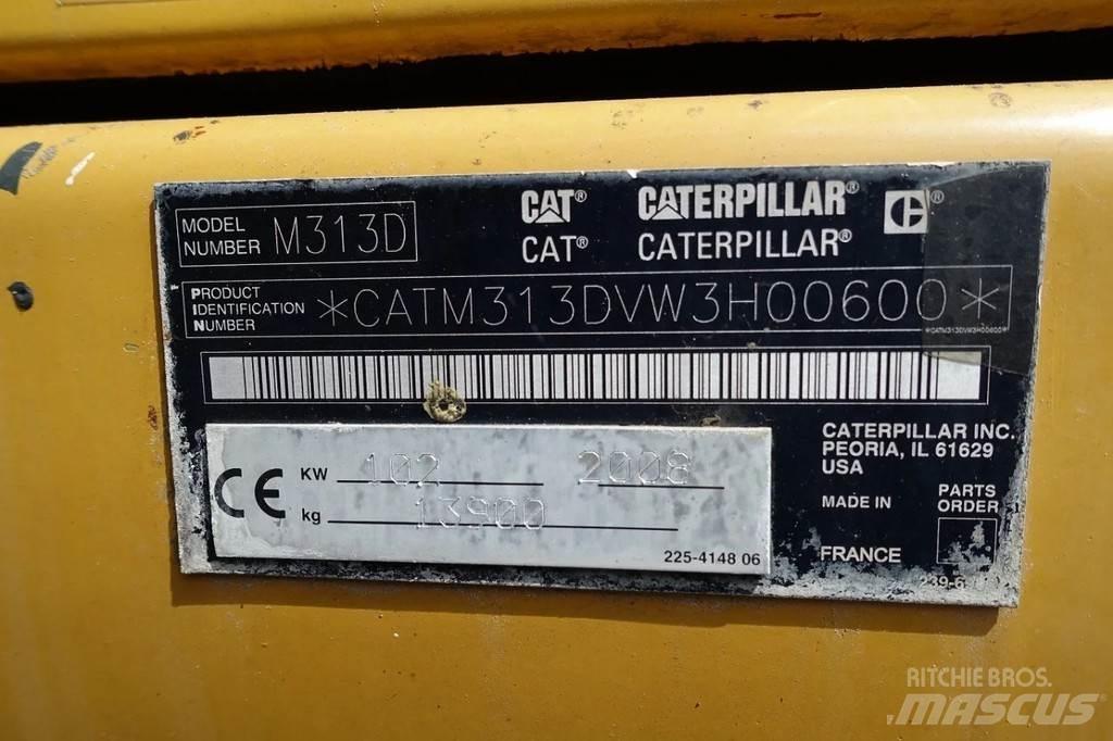 CAT M313 D Koparki kołowe