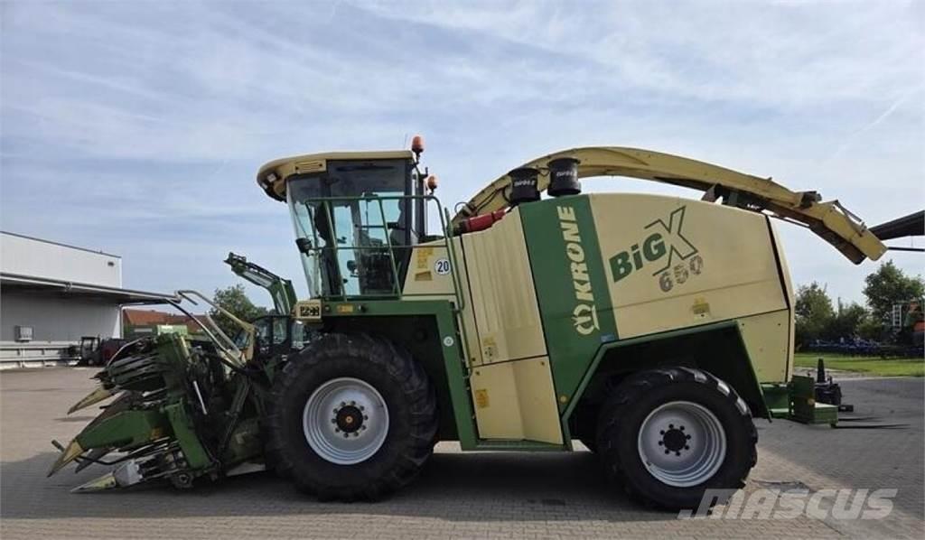Krone Big X 650 Sieczkarnie samojezdne