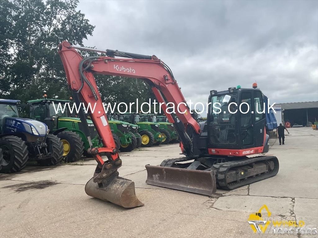 Kubota KX 080-4 Midikoparki  7t - 12t