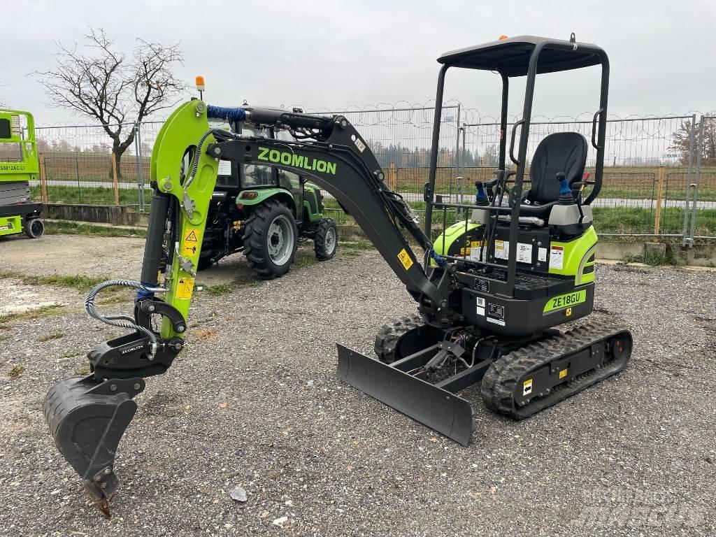 Zoomlion ZE18GU Minikoparki