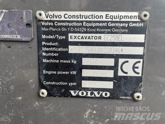 Volvo EC 250 EL Koparki gąsienicowe