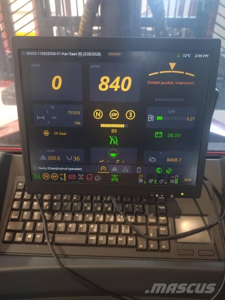 Komatsu 875 Forwardery