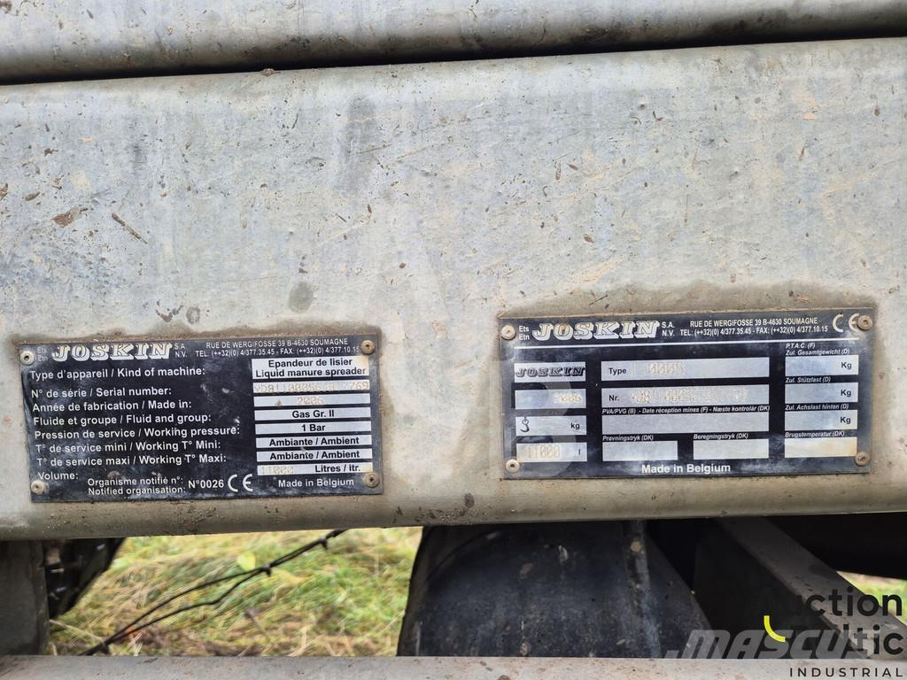 Joskin 11000S Przyczepy wywrotki