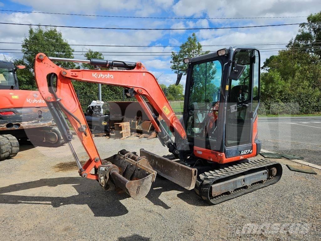 Kubota U 27 Minikoparki