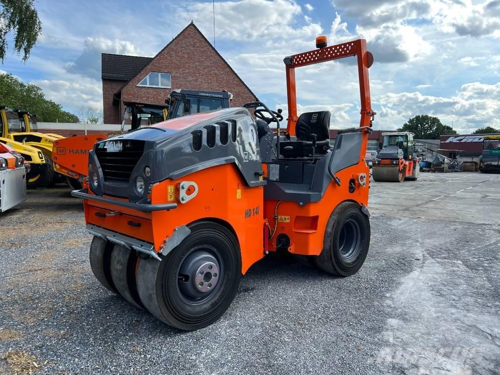 Hamm HD 14I TT Walce ogumione