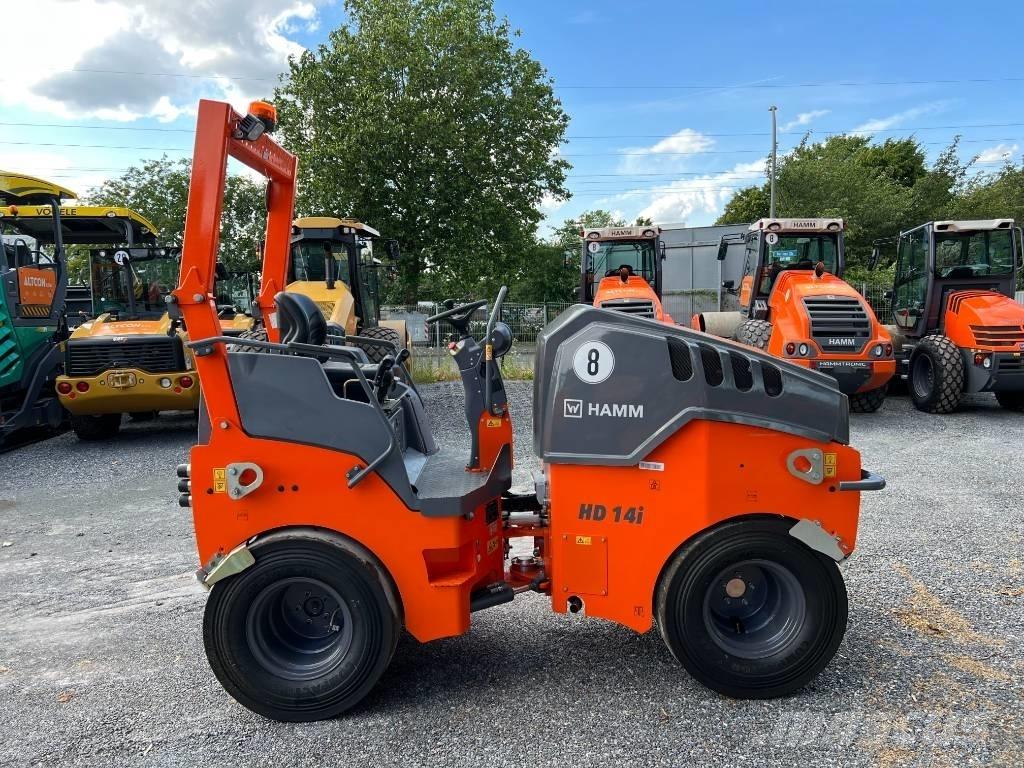 Hamm HD 14I TT Walce ogumione