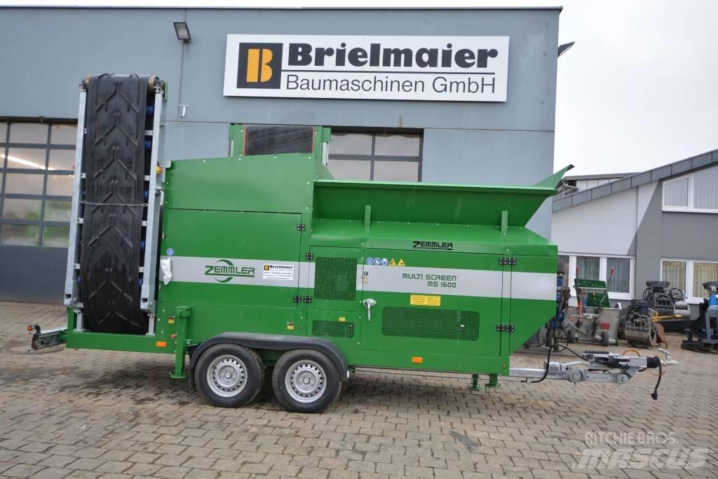 Zemmler MS 1600 Przesiewacze mobilne