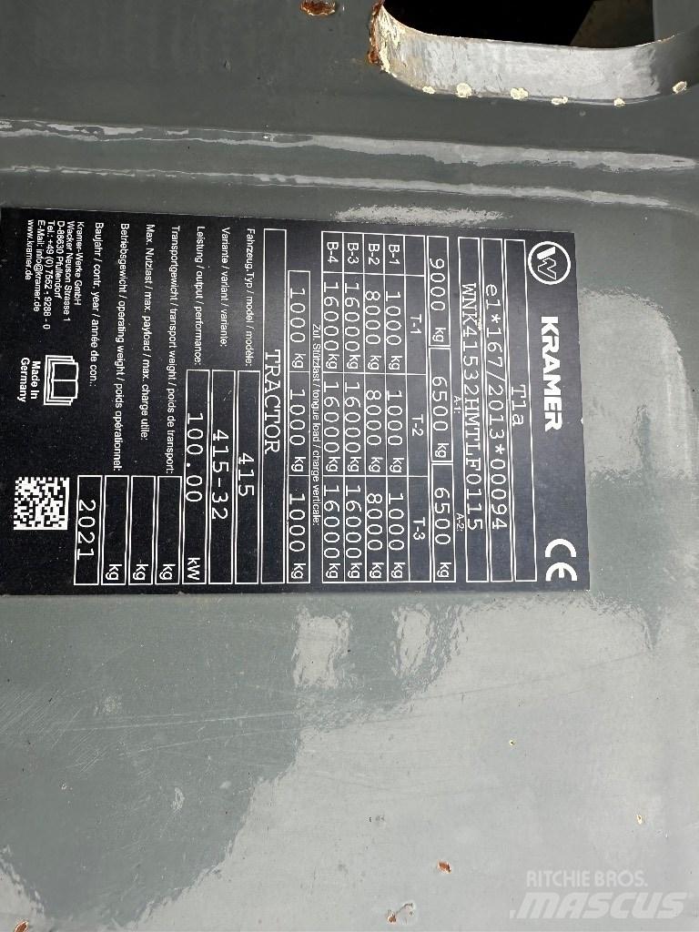 Kramer KT365 Ładowarki rolnicze
