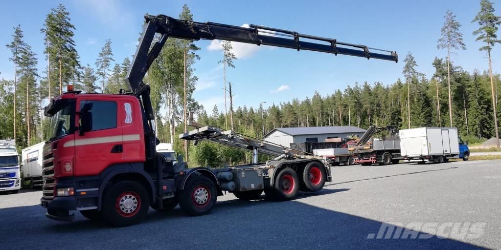 Scania R420 Żurawie samochodowe